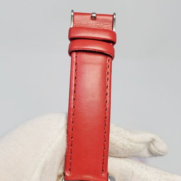 Disney Minnie Mouse Fabulous Red Watch NIP Leather-Like Band main image 9